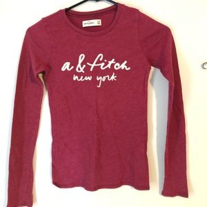 Abercrombie & Fitch girls long sleeve Tshirt